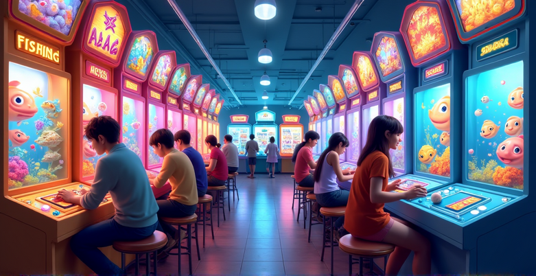အခမဲ့ Arcade ငါးဖမ်း ဂိမ်း | မြန်မာရှိ အောင်မြင်မှု